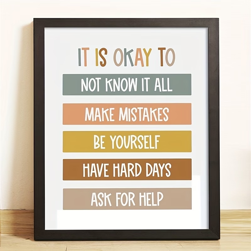 Kids Educational Posters - Современные богемные образовательные цитаты для классной