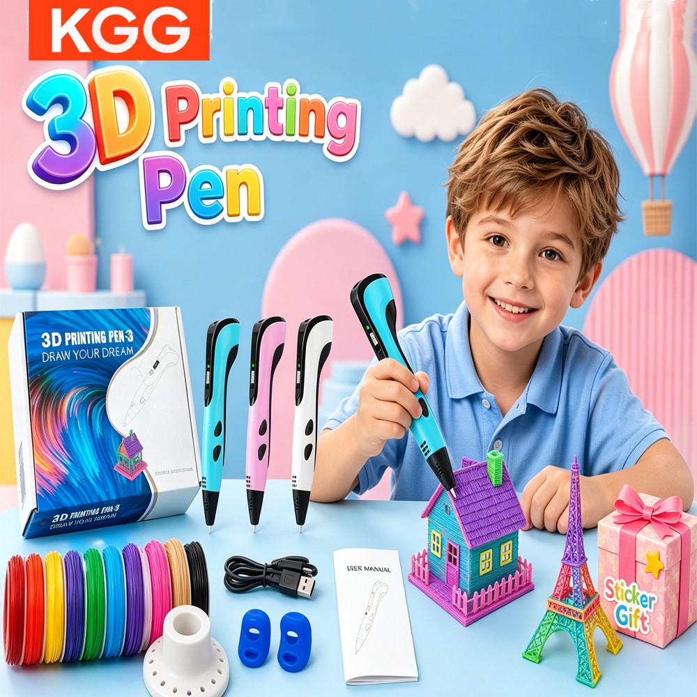 Kids Education Degree - Детская 3D-ручка для рисования с 40