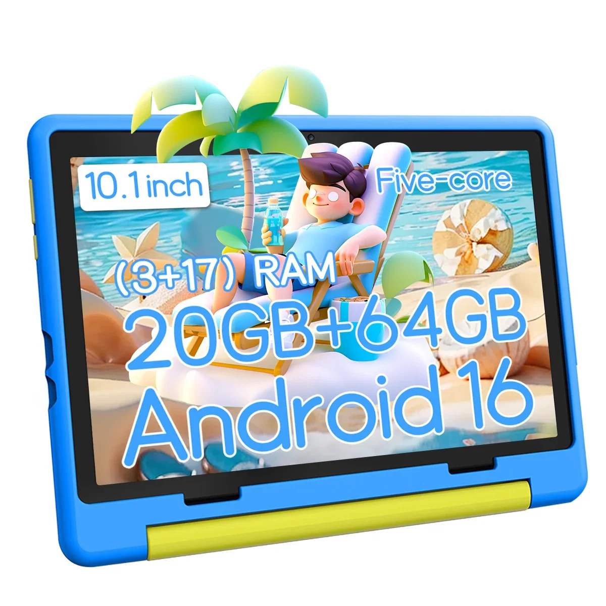Kids Education Tablets - Новейший детский планшет Android 16, 10