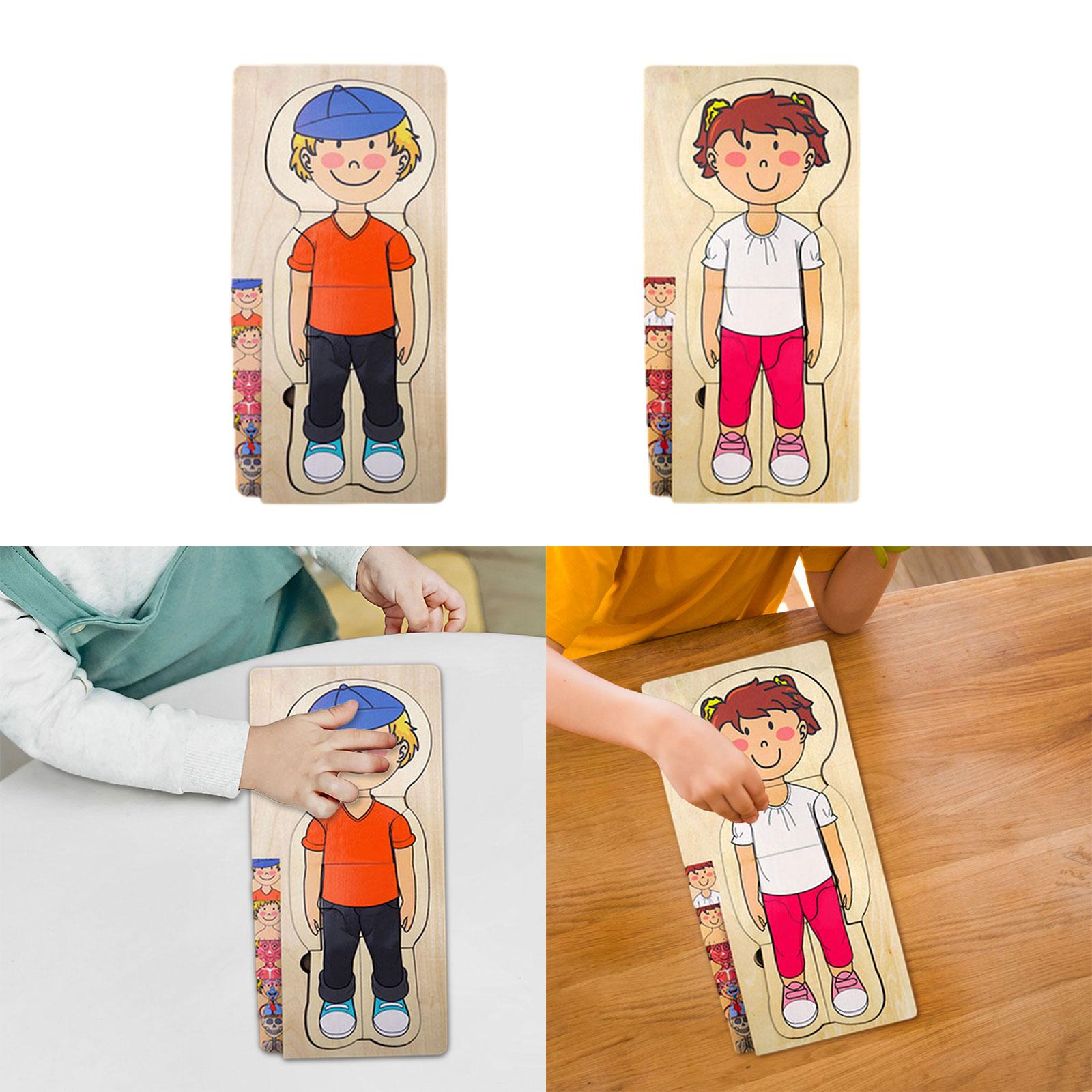 Деревянные пазлы с изображение – обзор и цена Human Body Puzzle