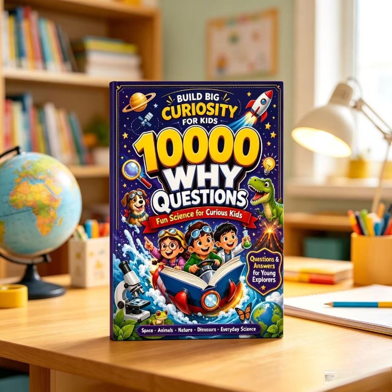 Книга «10 000 вопросов почему» – обзор и цена Kids Education Questions