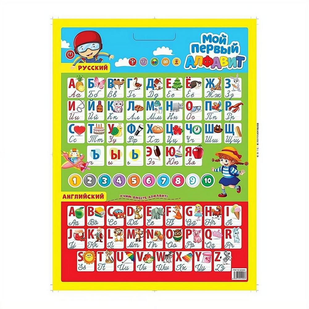 Русская электронная интерактив – обзор и цена Kids Education Charts