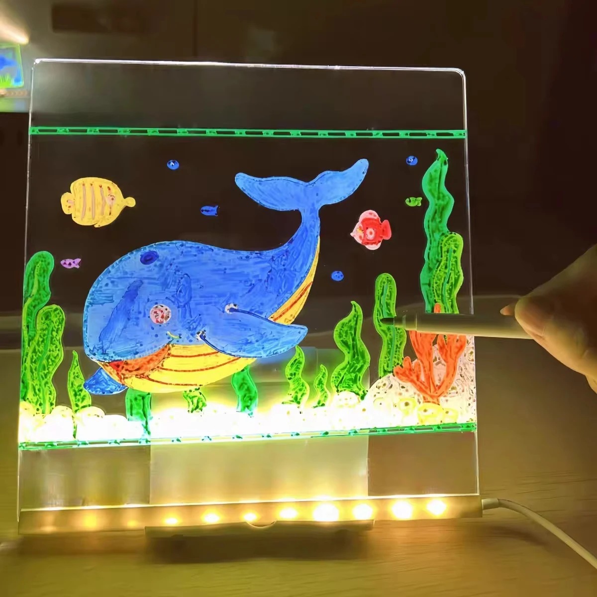 Доска для рисования Magic Glow – обзор и цена Kids Education Tablets