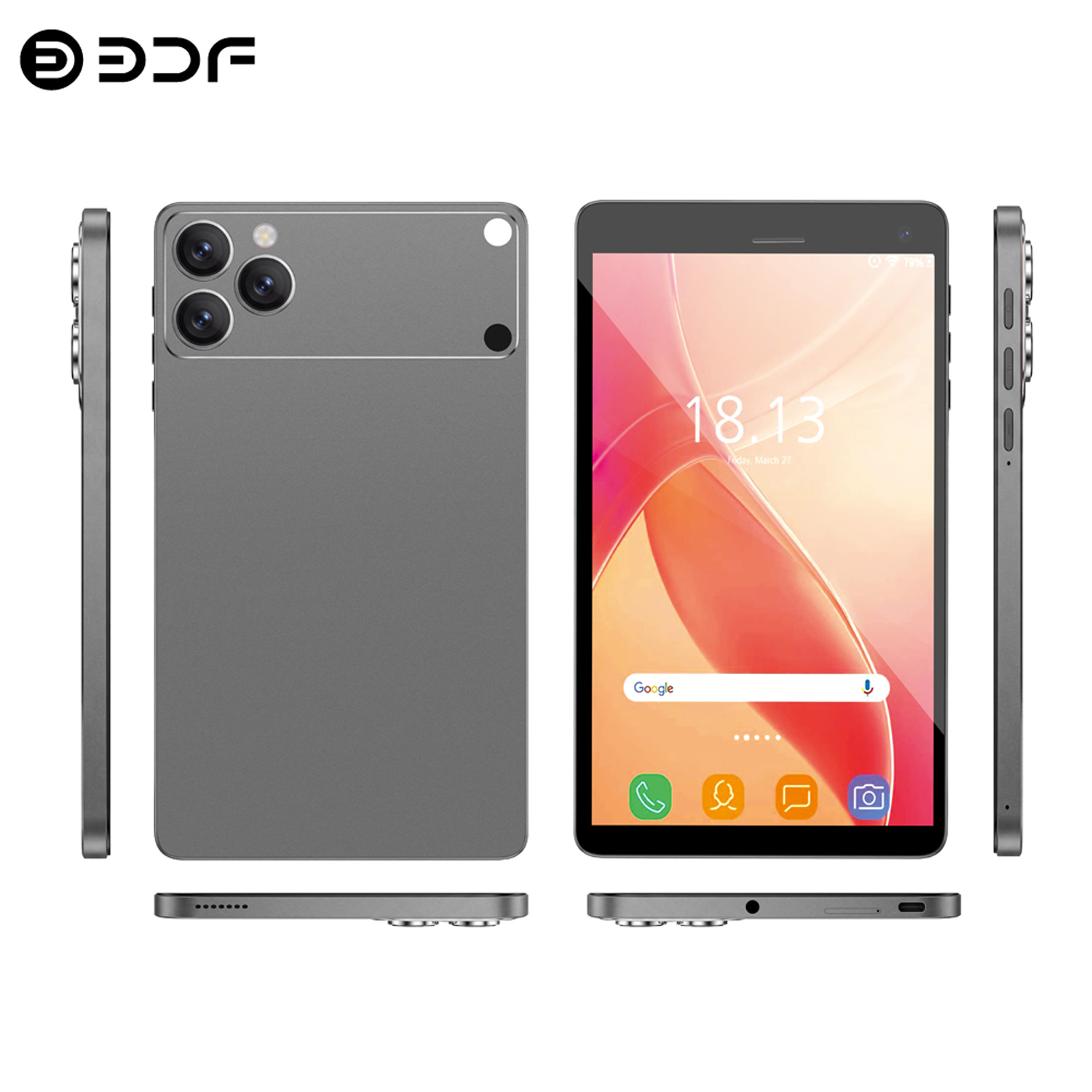 Детские планшеты BDF-X17 на An – обзор и цена Kids Education Tablets