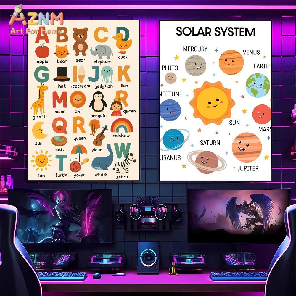 Детские развивающие холщовые п – обзор и цена Kids Educational Posters