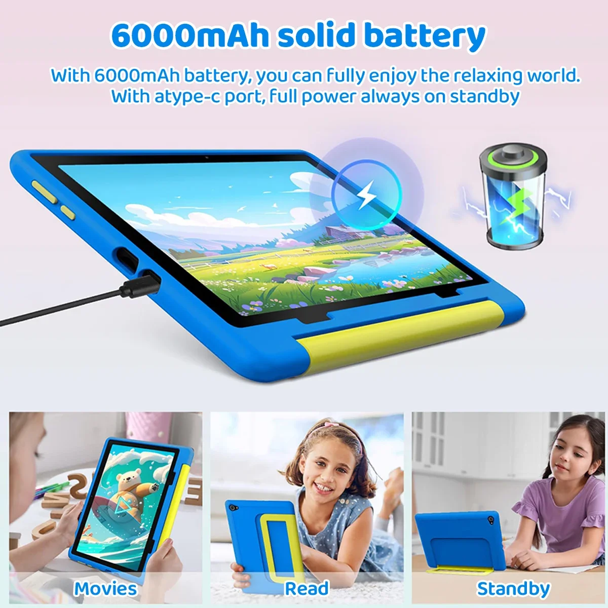 Новейший детский планшет Andro – обзор и цена Kids Education Tablets